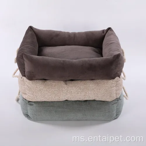 Tempat tidur anjing berkualiti tinggi yang mesra ekonomi yang mesra alam